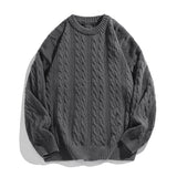 Miesten Neulepaita | Kaapeli Kudos Crewneck | Lämmin