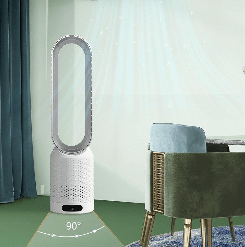Ilmajäähdytin UV-puhdistimella | 3-in-1 teknologia | Hopea
