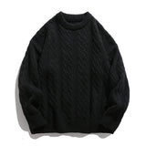 Miesten Neulepaita | Kaapeli Kudos Crewneck | Lämmin