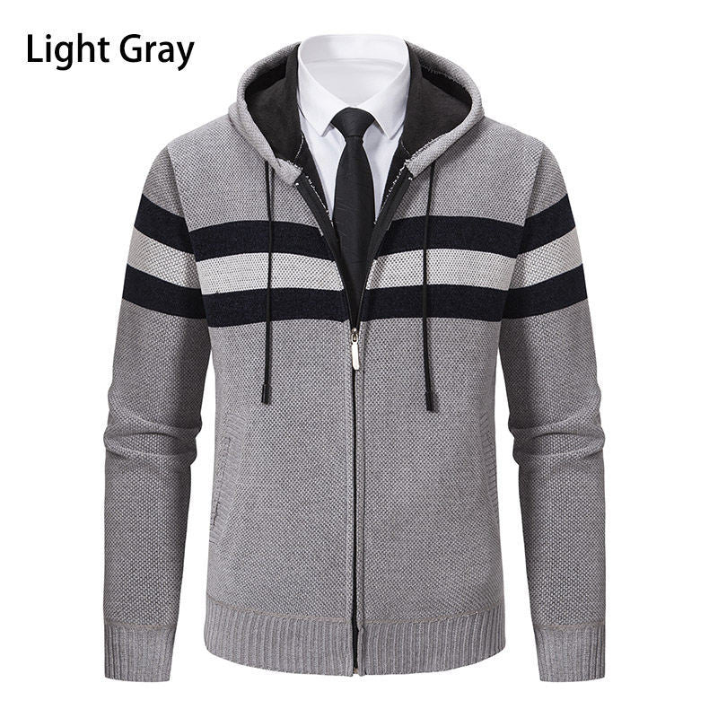 Stijlvolle gebreide rits-hoodies voor mannen - Comfort - Kwaliteit - Stijl