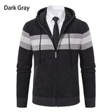 Stijlvolle gebreide rits-hoodies voor mannen - Comfort - Kwaliteit - Stijl