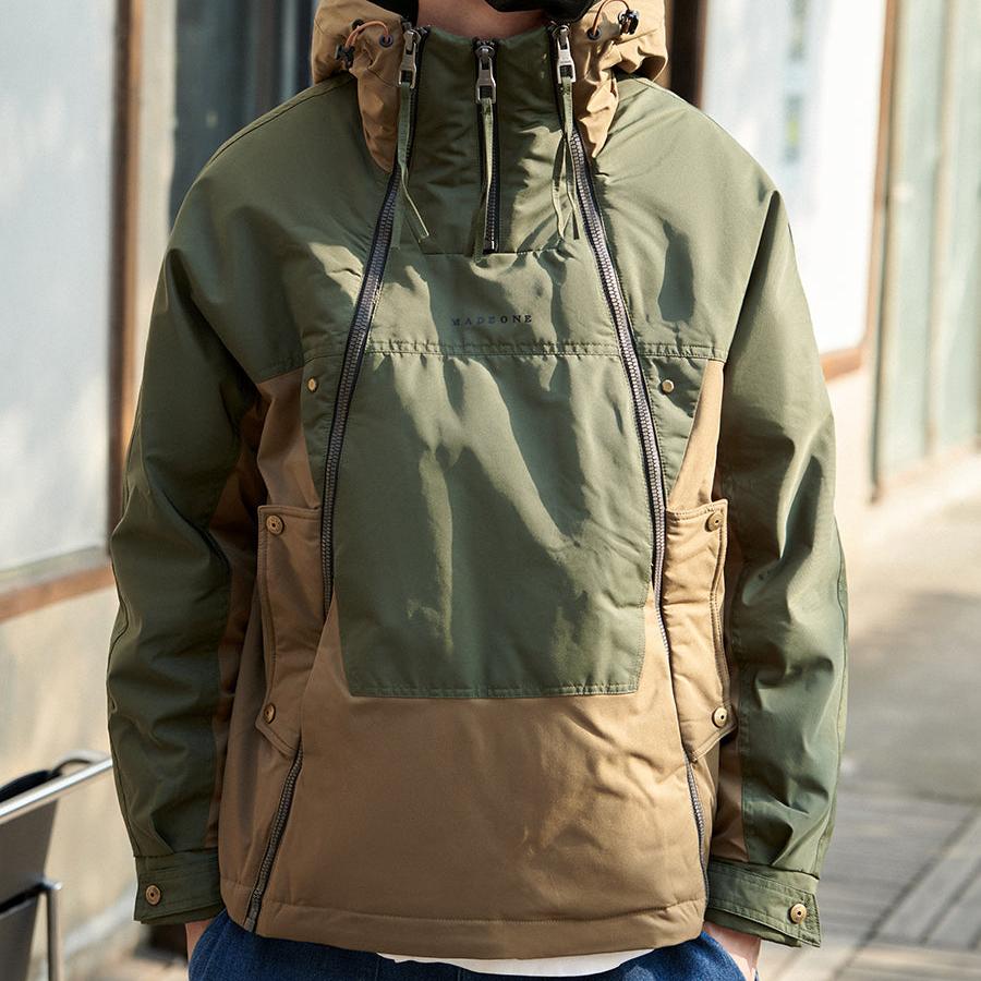 Sateentakki Techwear | Värikäs, Vedenpitävä