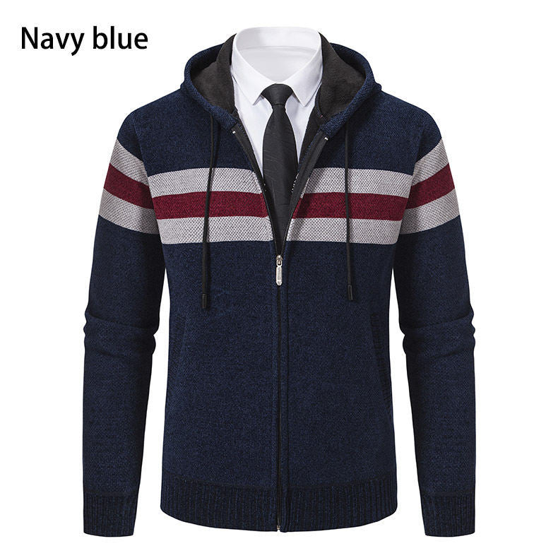 Stijlvolle gebreide rits-hoodies voor mannen - Comfort - Kwaliteit - Stijl