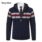 Stijlvolle gebreide rits-hoodies voor mannen - Comfort - Kwaliteit - Stijl