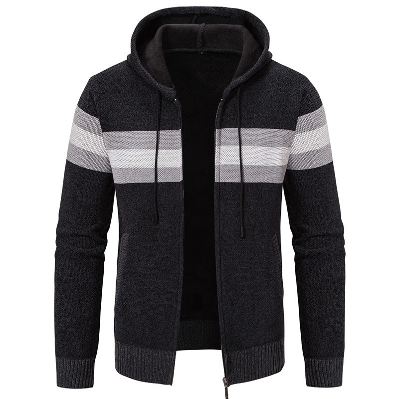 Stijlvolle gebreide rits-hoodies voor mannen - Comfort - Kwaliteit - Stijl