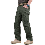 Miesten tactical cargo housut ulkoiluun useilla taskuilla