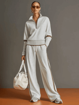 Naisten Jumpsuitit | Leveälahkeiset Housut, Virtaava Pusero