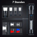 PowerBeam Sotilaslamppu 5000 Lumenia-**PowerBeam Military Torch with 5000 Lumens-EmiyoSuomi