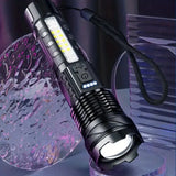 PowerBeam Sotilaslamppu 5000 Lumenia-**PowerBeam Military Torch with 5000 Lumens-EmiyoSuomi