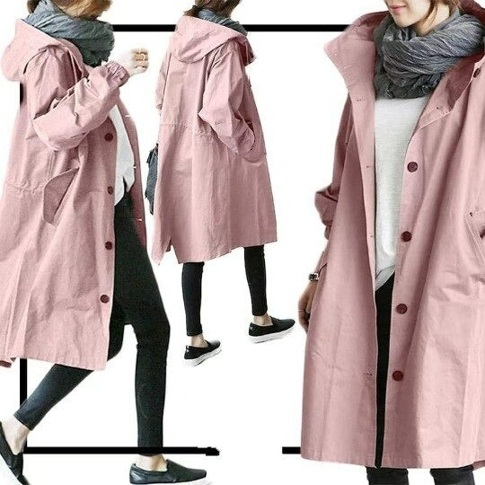 Simona Waterdichte Trenchcoat - Stijlvol - Functioneel - Comfortabel