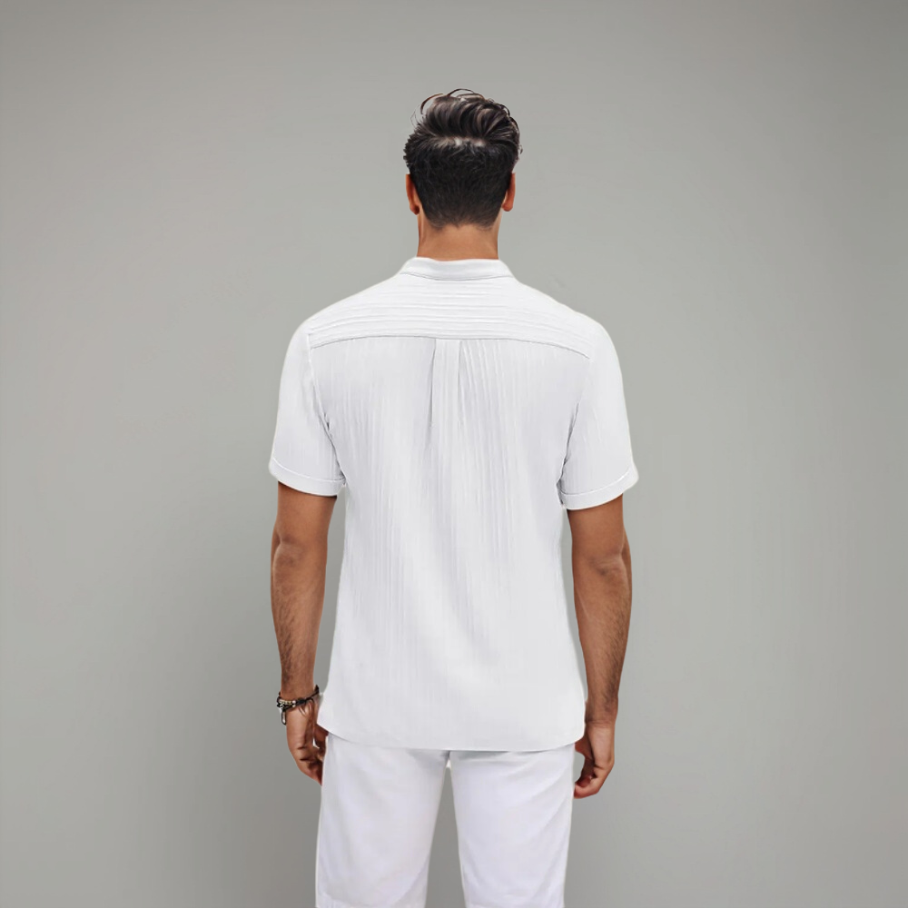 Miesten Polo | Lyhyet Hihat, Napit | Kevyt