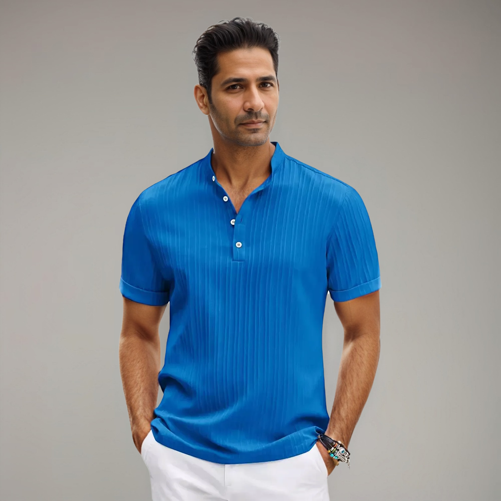 Miesten Polo | Lyhyet Hihat, Napit | Kevyt
