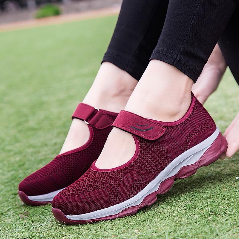 Naisten Espadrillat - Velcro - Ortopediset & Hengittävät-Ortopediset kengät-EmiyoSuomi