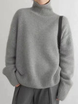 Rullakaula-neule | Polyesteri, Lämmin Väri | S–XL