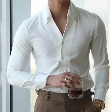Sebastian Slim-Fit Pystykauluspaita vivano-warszawa