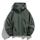 Miesten softshell tuulitakki hupullinen vedenpitävä ylisuuret koot 6XL 7XL 8XL