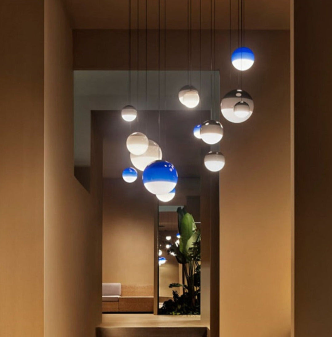Riippuvalaisin värivaihtelulla | LED-energiatehokas | Moderni