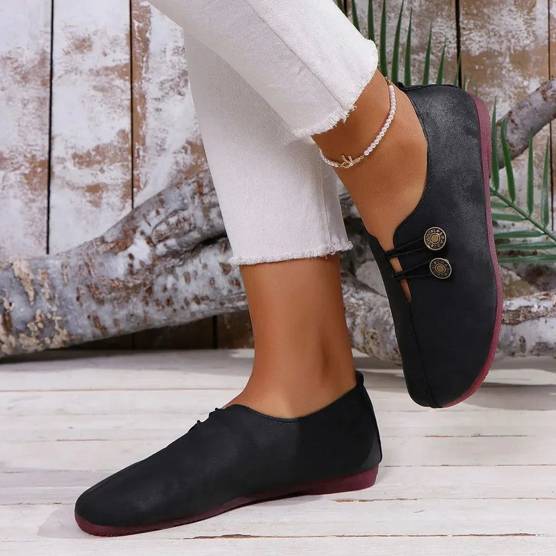 Nahka Barefoot Kengät - SERRA️ - Mukavuus - Luonnollisuus-kengät-EmiyoSuomi