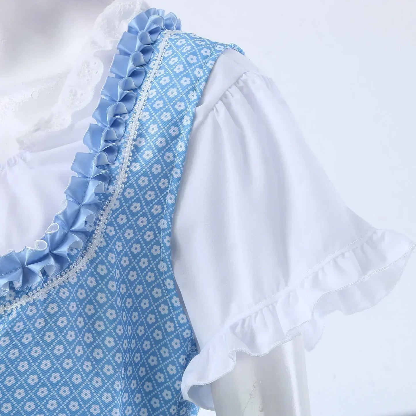 Naisten Dirndl Mekko - Kevyt Kangas - Oktoberfest Trachtenmekko - Juhlavampi Mukavuus