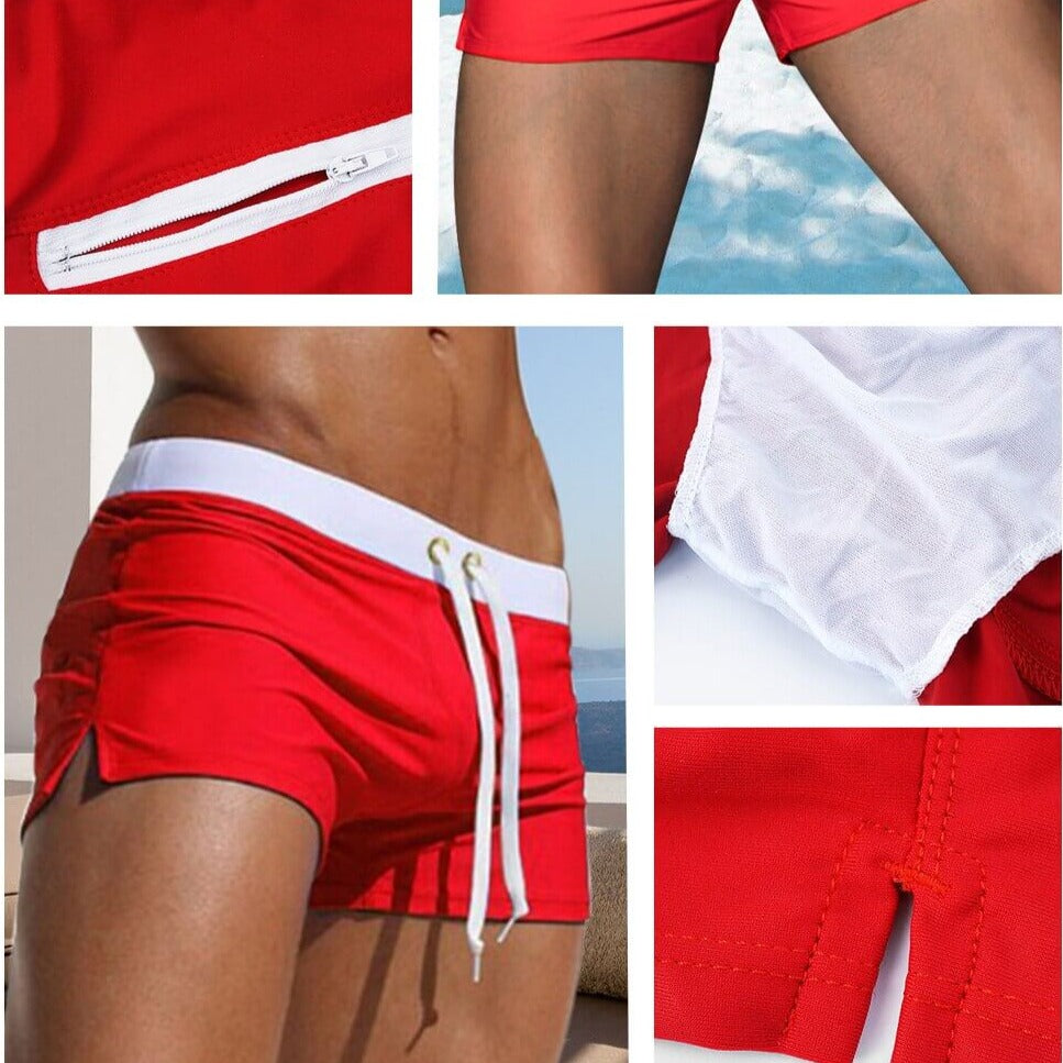 Uimapuvut miehille - Lyhyet mallit - Mukavuus ja tyyli-Swim trunks-EmiyoSuomi