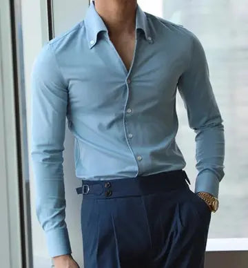 Sebastian Slim-Fit Pystykauluspaita vivano-warszawa