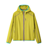 Unisex waffle soft shell takki korkea kaulus vetoketju kevät syksy ulkoilu