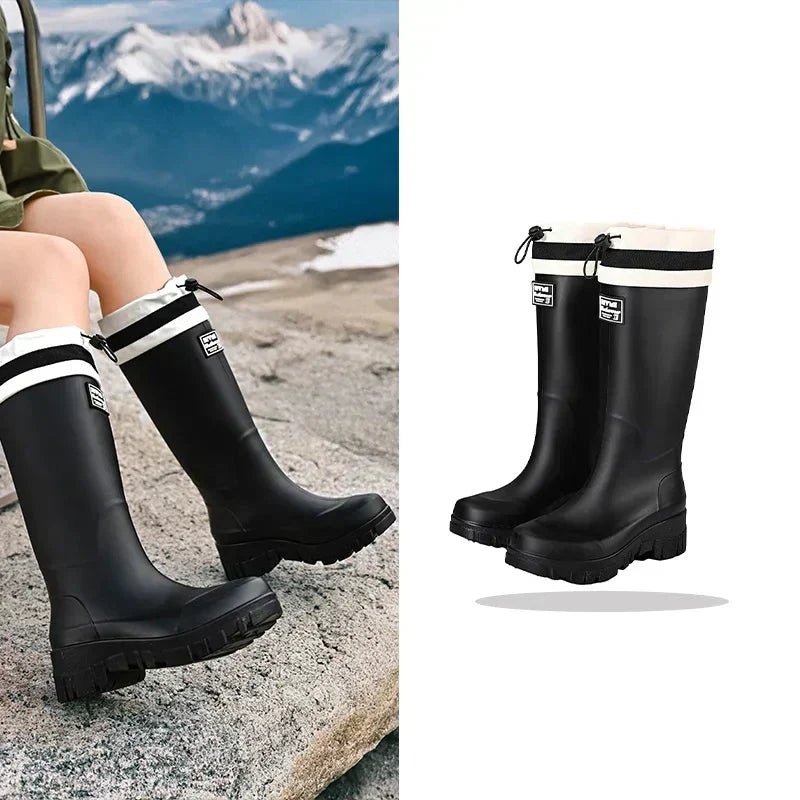 Naiset Sadevat Retro-tyylillä | Vedenpitävä, Liukastonkiviaste