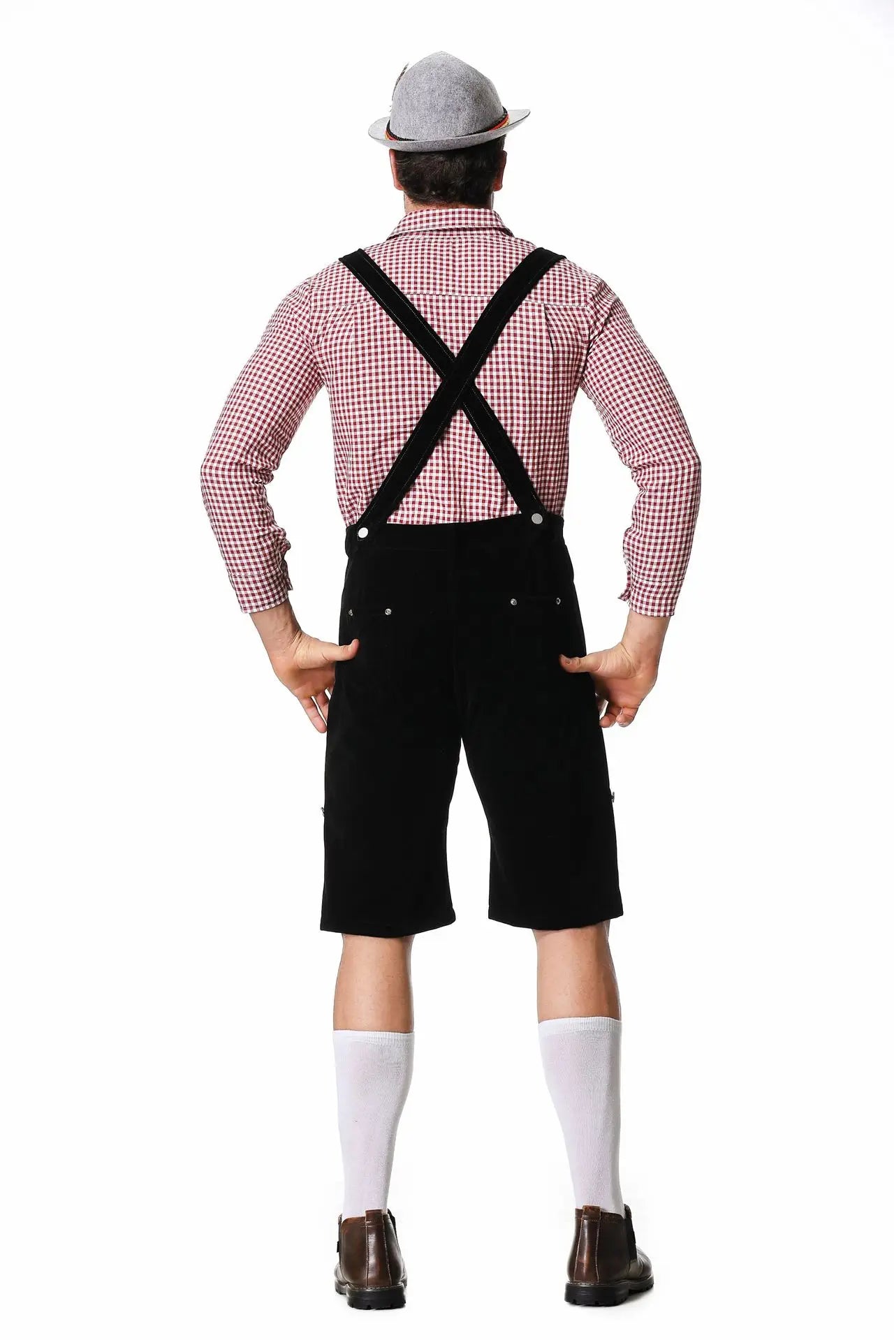 Miesten Trachten-housut ja Suspensorit - Nahka - Oktoberfest-valmis