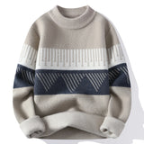 Jouluneule miesten pyöreäkaula pullover paksu casual talvineule