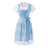 Naisten Dirndl Mekko - Kevyt Kangas - Oktoberfest Trachtenmekko - Juhlavampi Mukavuus