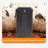 SolarCharge Pro Aurinkopankki taskulampulla-***SolarCharge Pro Solar Powerbank with Flashlight-EmiyoSuomi