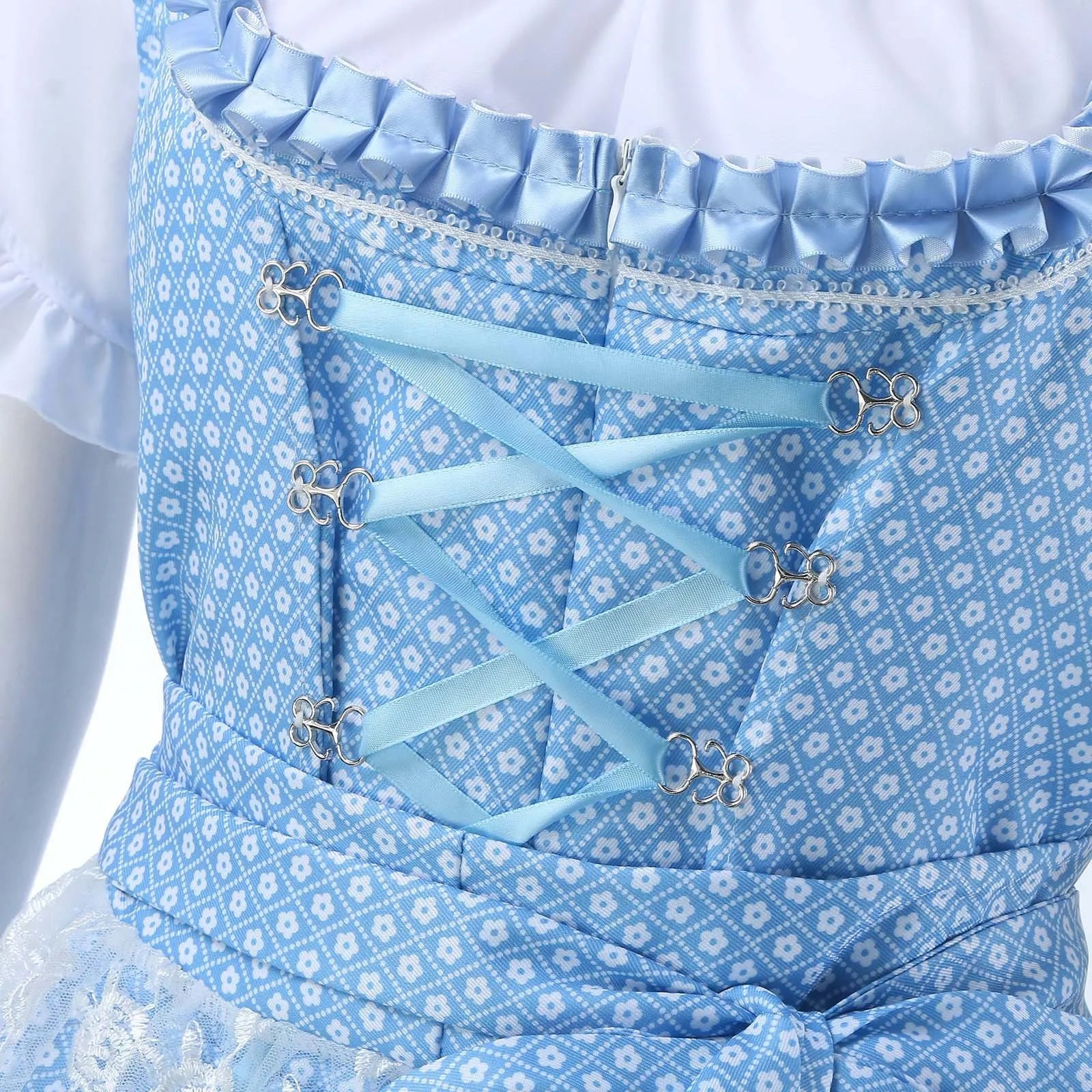 Naisten Dirndl Mekko - Kevyt Kangas - Oktoberfest Trachtenmekko - Juhlavampi Mukavuus