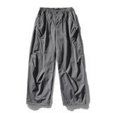 Miesten kulahdus- ja naiset kevyt vedenpitävä nopea kuiva ulkoilu kävely löysä rento techwear raidallinen rahkeet
