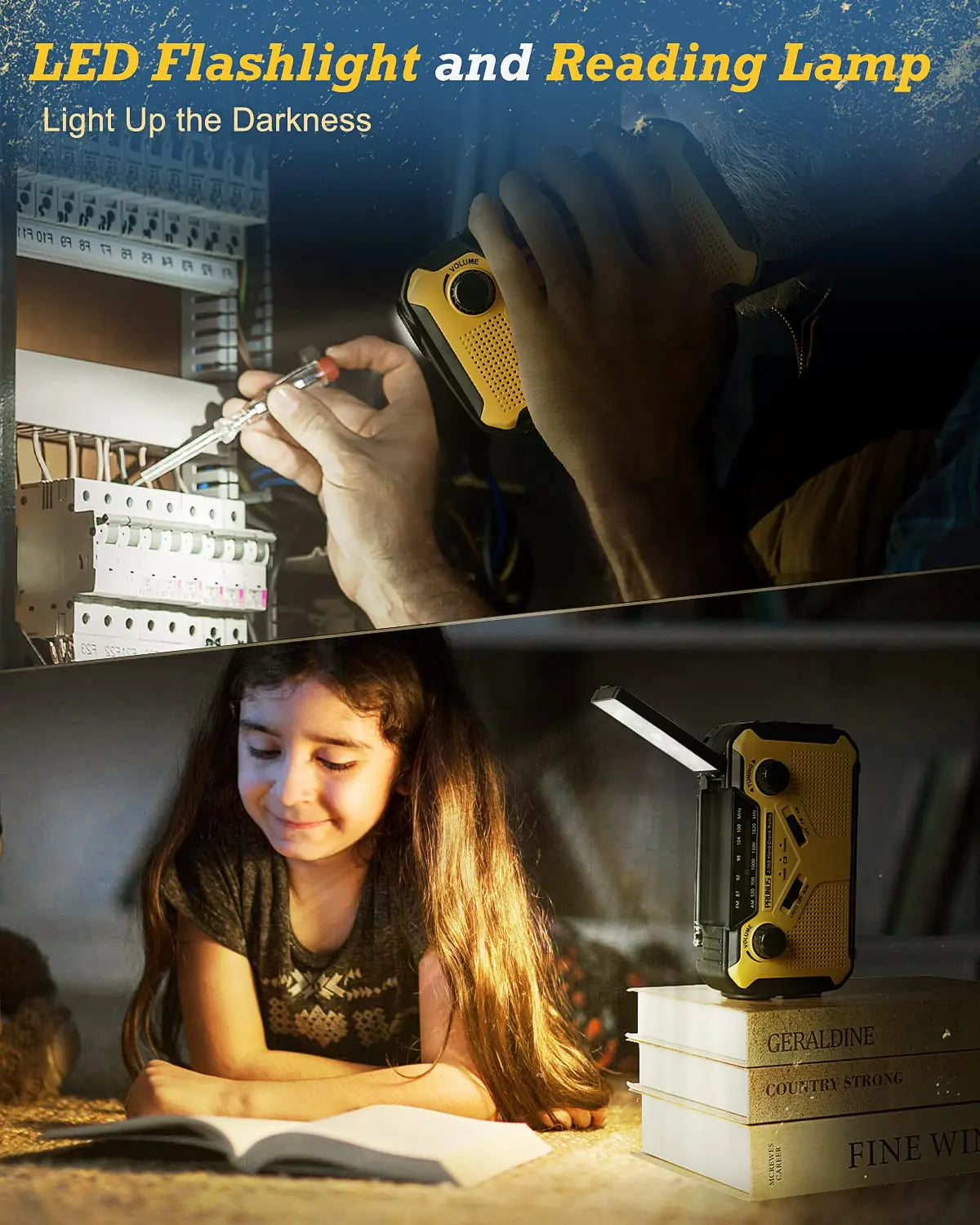 Monitoiminen hätäradio latausvaihtoehdoilla - SafeSignal-***Multifunctional Emergency Radio with Charging Options - SafeSignal-EmiyoSuomi