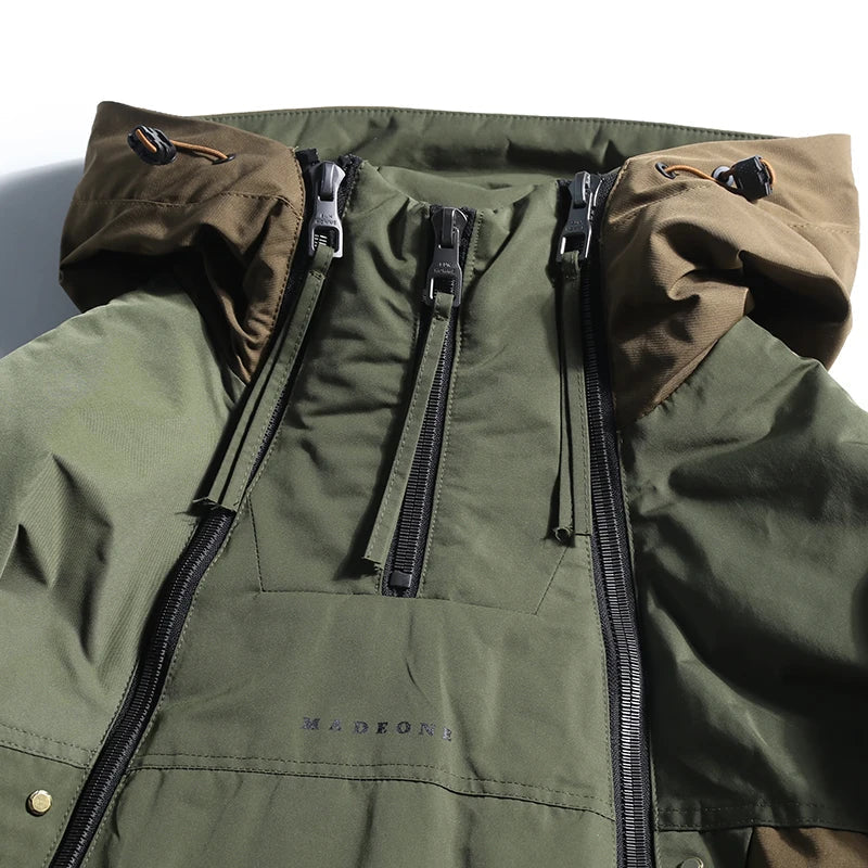 Sateentakki Techwear | Värikäs, Vedenpitävä