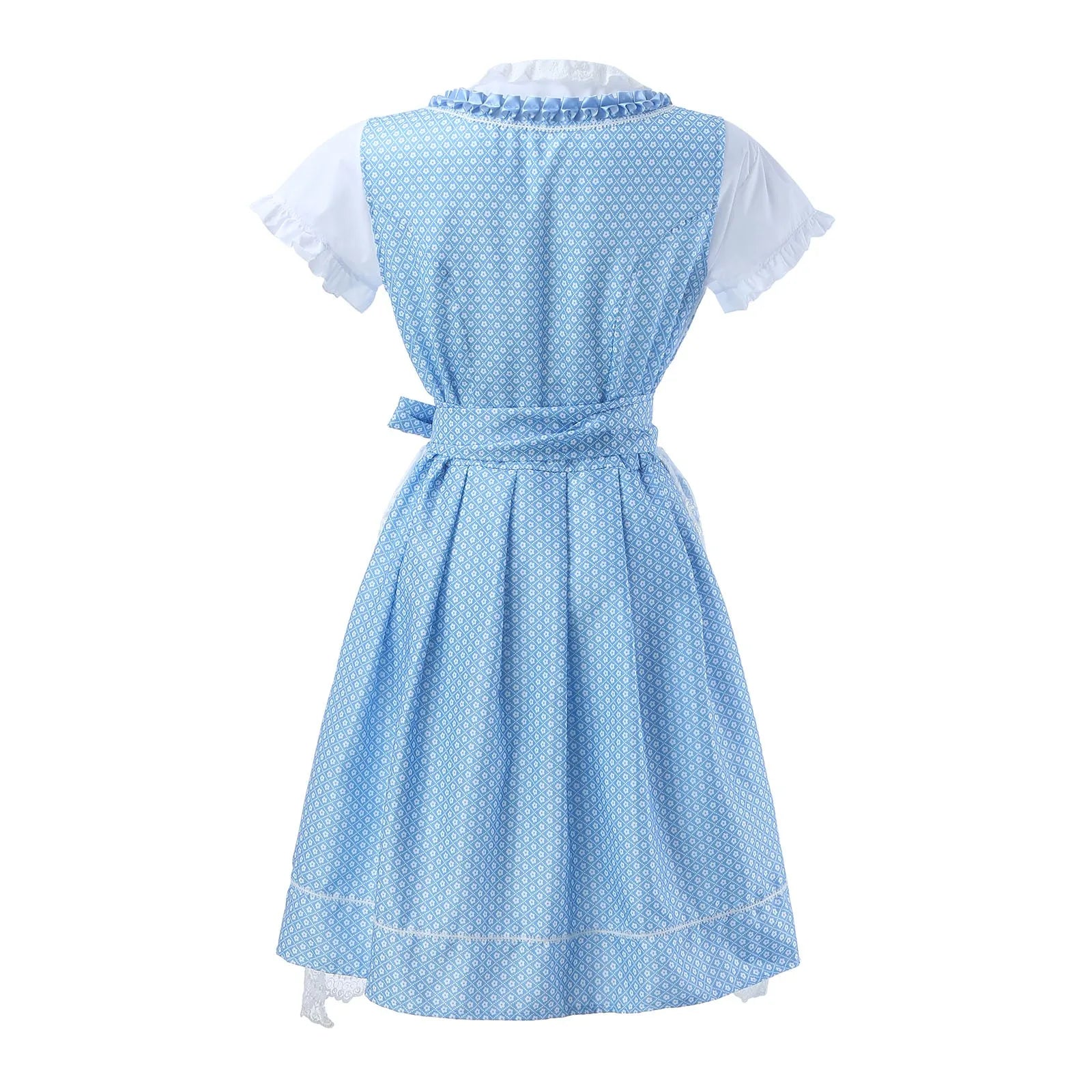 Naisten Dirndl Mekko - Kevyt Kangas - Oktoberfest Trachtenmekko - Juhlavampi Mukavuus