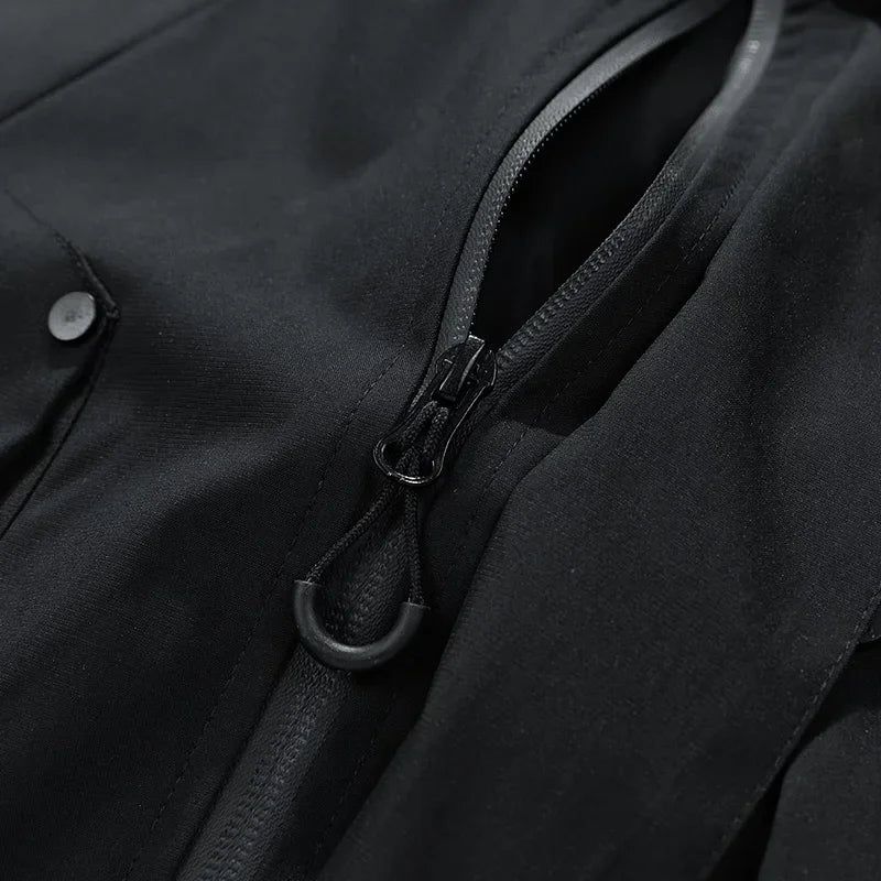 Miesten softshell tuulitakki hupullinen vedenpitävä ylisuuret koot 6XL 7XL 8XL
