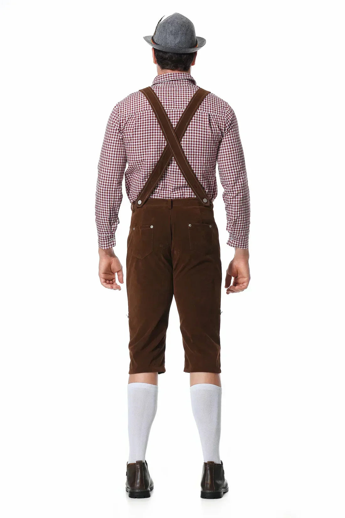 Miesten Trachten-housut ja Suspensorit - Nahka - Oktoberfest-valmis