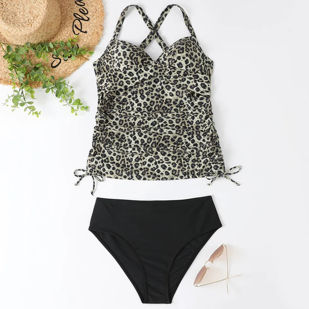 Maud - Tankini-setti shortseilla - Mukava rannalle-Mekot-EmiyoSuomi