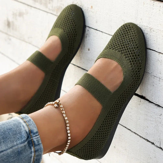 Naisten loaferit 2024 - Slip On - Rento muoti-Sandaalit-EmiyoSuomi