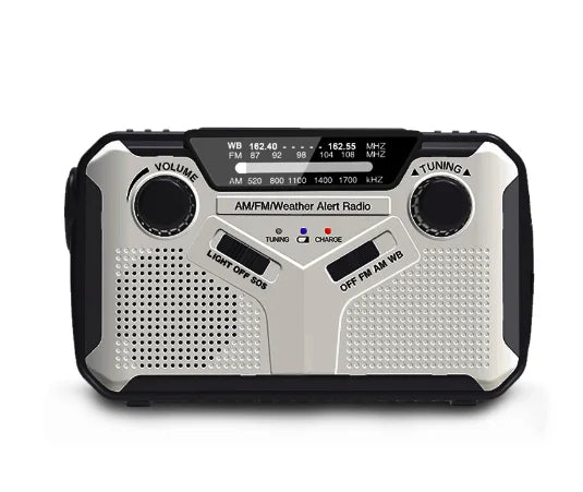 Monitoiminen hätäradio latausvaihtoehdoilla - SafeSignal-***Multifunctional Emergency Radio with Charging Options - SafeSignal-EmiyoSuomi