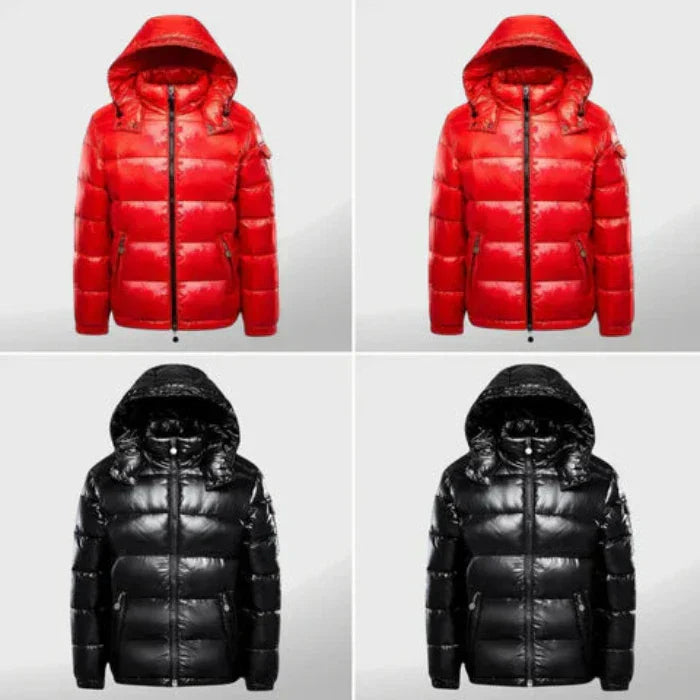 Elegante lange pufferjas Marie - Warm - Stijlvol - Comfortabel