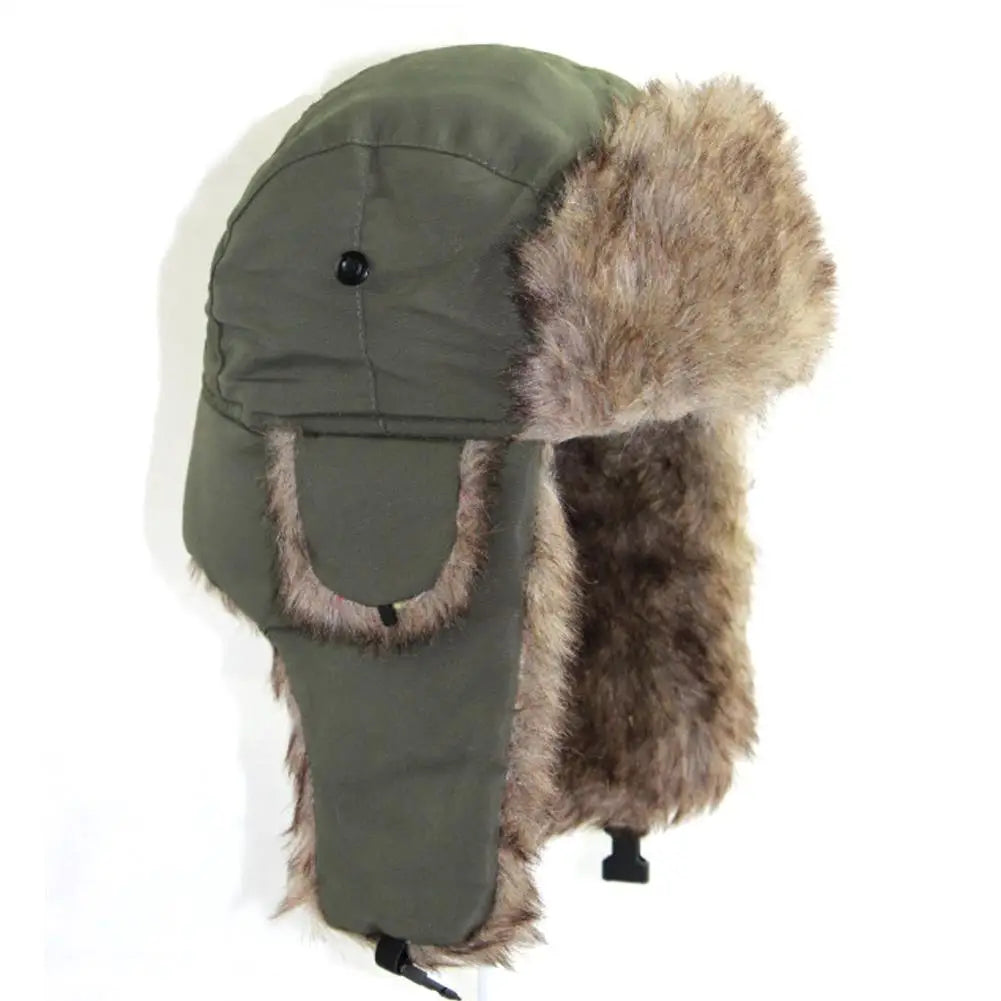 Trapper pipo tekoturkis lämmin korvaläpillä talvi