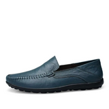 Miesten nahka loaferit slip-on italialaistyylinen casual dress kengät