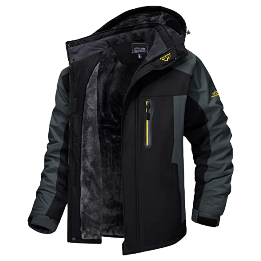 Miesten talvipaita | Vetoketjulla, kylmänkestävä | S-5XL