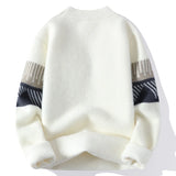 Jouluneule miesten pyöreäkaula pullover paksu casual talvineule