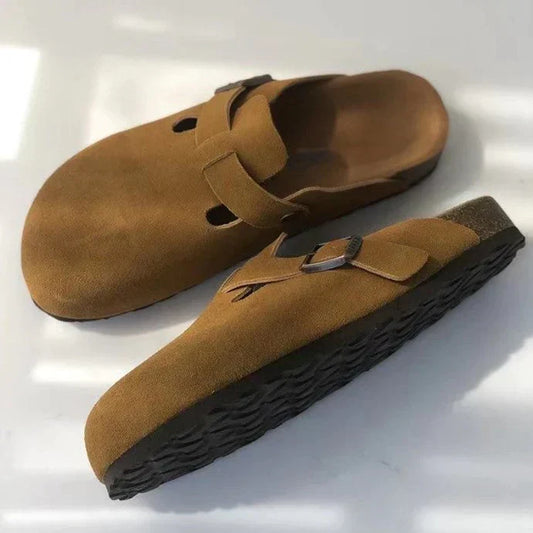 Boston-sandaalit - Premium nahka - Unisex tyyli-Kengät Miehet-EmiyoSuomi