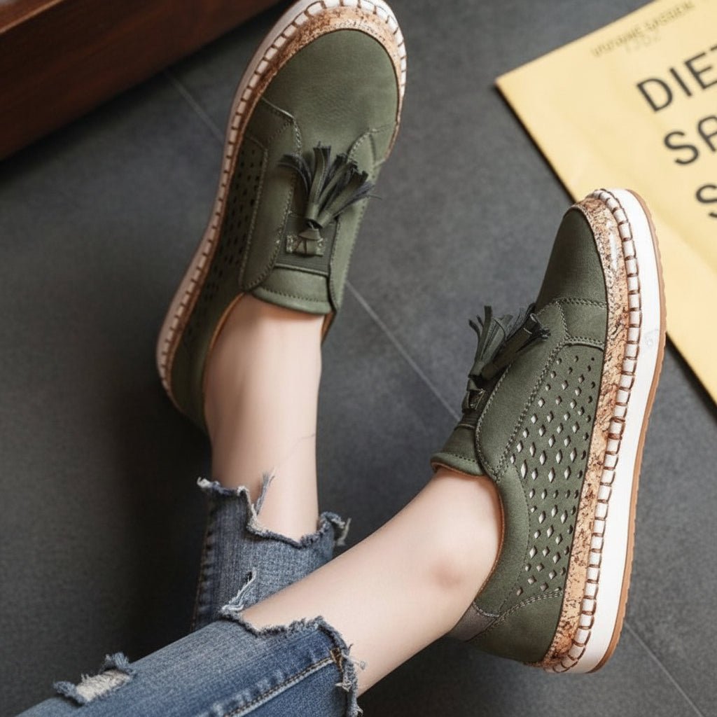 Naisten kengät | Slip-On, tukeva pohja | Kevyet