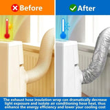 Ilmastoinnin letkun suoja | Säädettävä, vedenpitävä