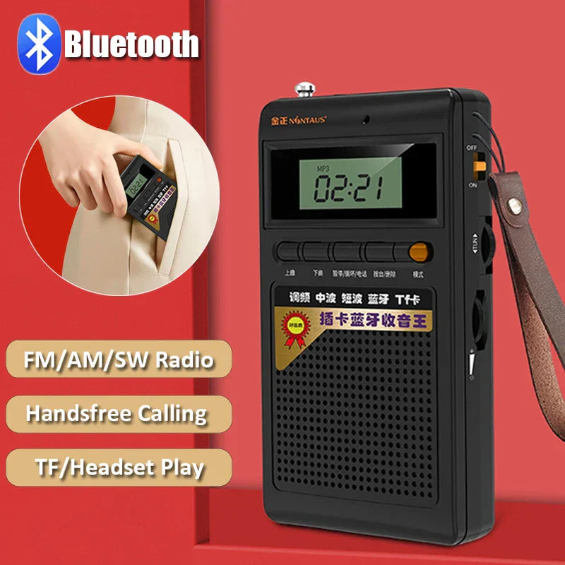Kannettava Bluetooth-radio ja MP3-soitin - SoundPocket Mini-***Portable Bluetooth Radio and MP3 Player - SoundPocket Mini-EmiyoSuomi